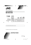 JVC KD-SV3104 User's Manual