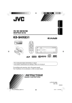 JVC KD-SHX851 User's Manual
