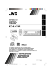 JVC KD-LH70R User's Manual