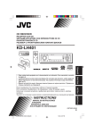 JVC KD-Lh401 User's Manual