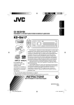 JVC KD-G617 User's Manual
