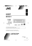 JVC KD-G311 User's Manual