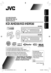 JVC KD-AHD39 User's Manual
