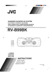 JVC RV-B99BK User's Manual
