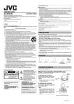 JVC KA-ZH215U User's Manual