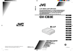 JVC JLIP GV-CB3E User's Manual