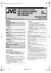 JVC HR-V200AG User's Manual