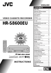 JVC HR-S8600EU User's Manual