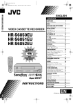 JVC HR-S6850EU User's Manual