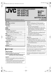 JVC HR-S5970E User's Manual