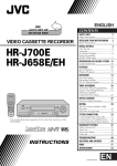 JVC HR-J658EH User's Manual