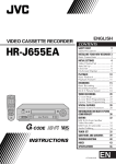 JVC HR-J655EA User's Manual