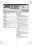 JVC HR-J291EA User's Manual