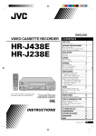 JVC HR-J238E User's Manual