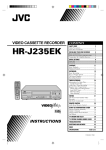 JVC HR-J235EK User's Manual