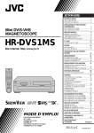 JVC HR-DVS1MS User's Manual