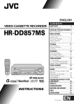JVC HR-DD857MS User's Manual