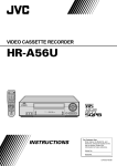JVC HR-A56U User's Manual