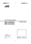 JVC BM-H1900SU User's Manual