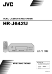 JVC HI-FI HR-J642U User's Manual