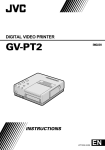 JVC GV-PT2 User's Manual