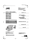 JVC GR-D73 User's Manual