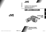 JVC GR-AXM22UM User's Manual