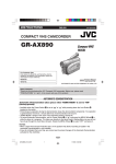 JVC GR-AX890UC User's Manual