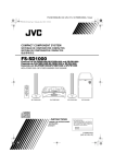 JVC FSSD1000CA User's Manual