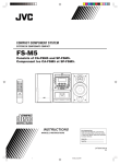 JVC FS-M5 User's Manual
