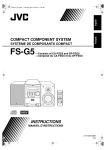 JVC FS-G5 User's Manual