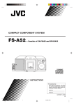 JVC FS-A52 User's Manual
