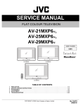 JVC AV-25MXP6/V User's Manual