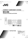 JVC EX-D5 User's Manual