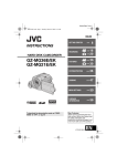 JVC Everio GZ-MG36E/EK User's Manual