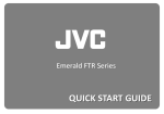 JVC EM42FTR Quick Start Guide