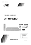 JVC DR-MV99BU User's Manual