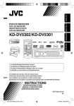 JVC KD-DV5301 User's Manual