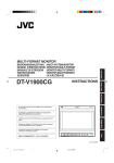 JVC DT-V1900CG User's Manual