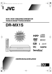 JVC DR-MX1S User's Manual