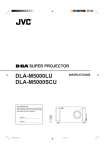JVC DLA-M5000SCU User's Manual