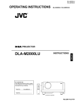 JVC DLA-M2000LU User's Manual