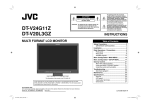 JVC DT-V20L3GZ User's Manual