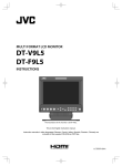JVC DT-F9L5 User's Manual