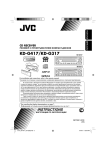 JVC KD-G317 User's Manual