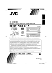 JVC KD-G317 User's Manual