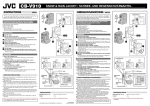 JVC CB-V910 User's Manual