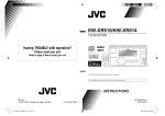 JVC KW-XR616 User's Manual