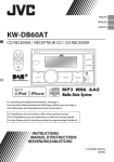 JVC KW-DB60AT User's Manual