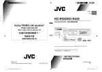 JVC KD-R426 User's Manual